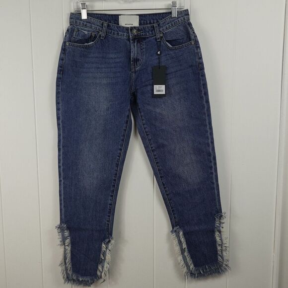 One Teaspoon Womens Oxford Awes Bagg Jeans Distressed Size 24 - Picture 1 of 11